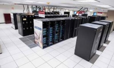 The Ascend cluster is one of several high performance computing resources managed by the Ohio Supercomputer Center at its data center in Columbus, Ohio.
