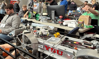 Youngstown State University’s Lunabotics team