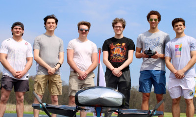 Kent State University engineering students set out to design, build and fly a large-scale cargo remote-controlled aircraft for the American Institute of Aeronautics and Astronautics Design/Build/Fly competition.