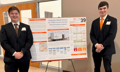 Research from BGSU aviation students honored in national competition